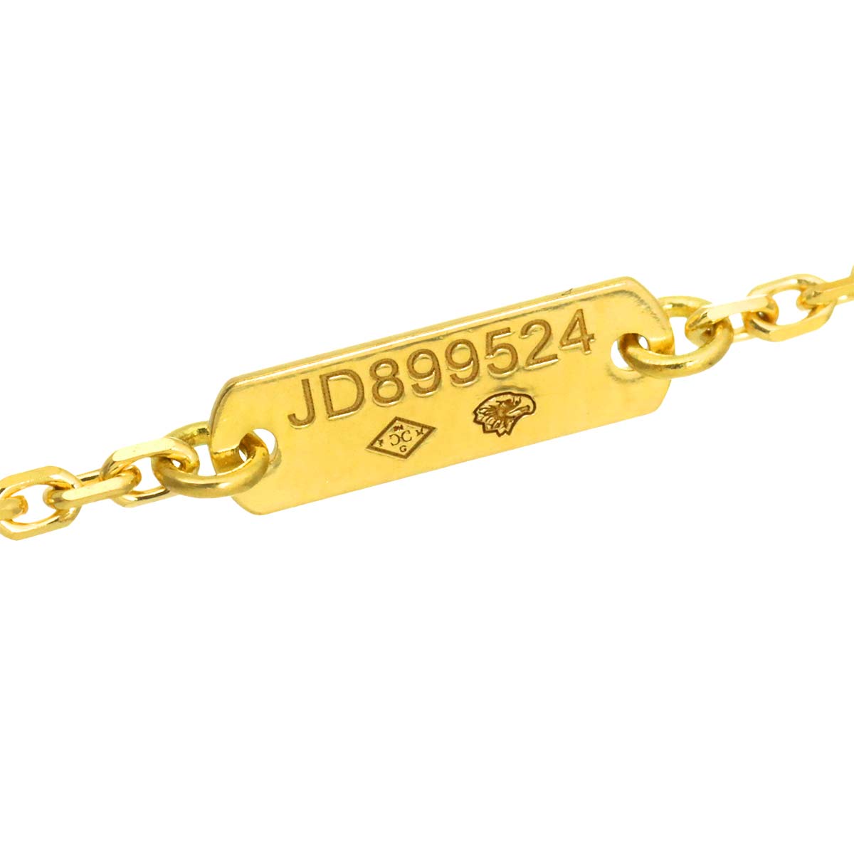 Vintage Alhambra MOP Necklace 18K YG 750