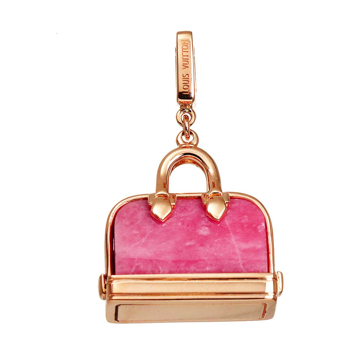 Alma Inca Rose Pendant Top 18K PG 750