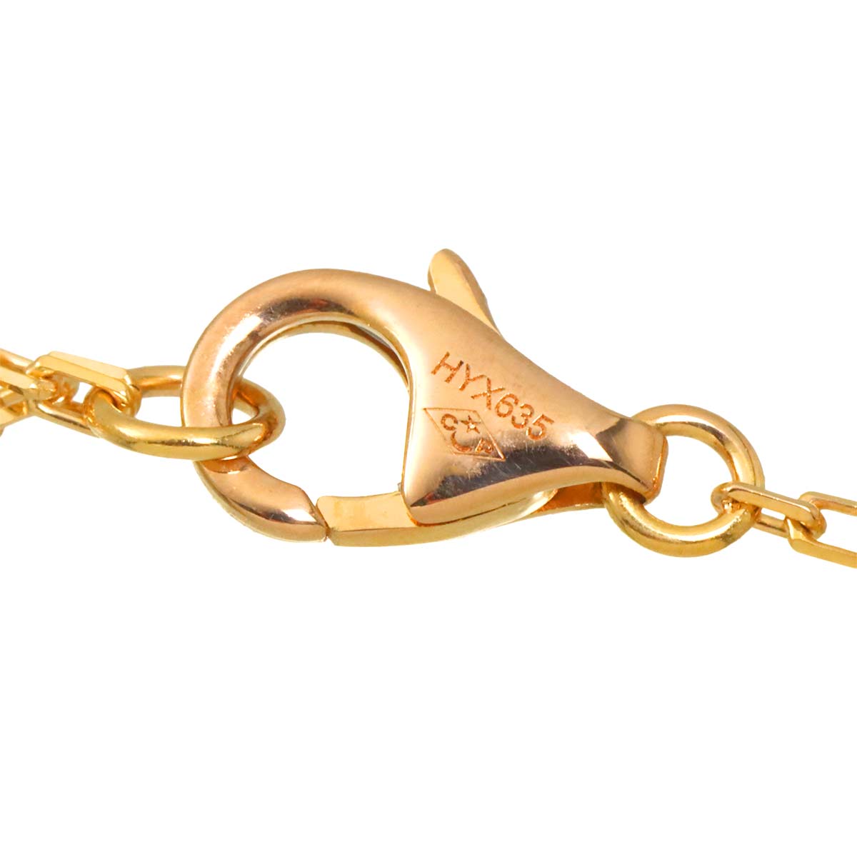 d Amour Sapphire Necklace 18K Pink Gold 750
