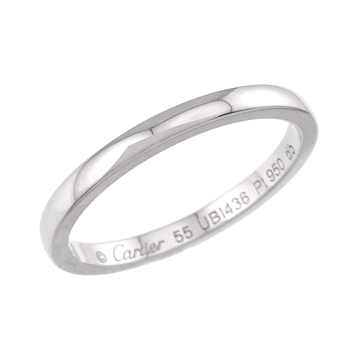 Classic Ring Platinum Size55 7.25(US)