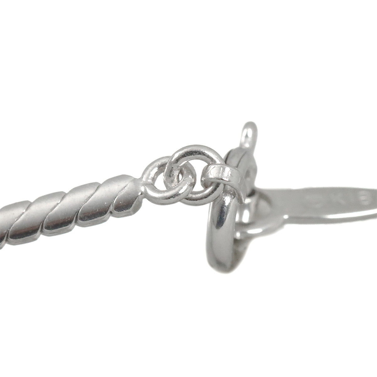 Black Pearl 10.3mm Diamond 0.51ct Necklace 18K White Gold 750