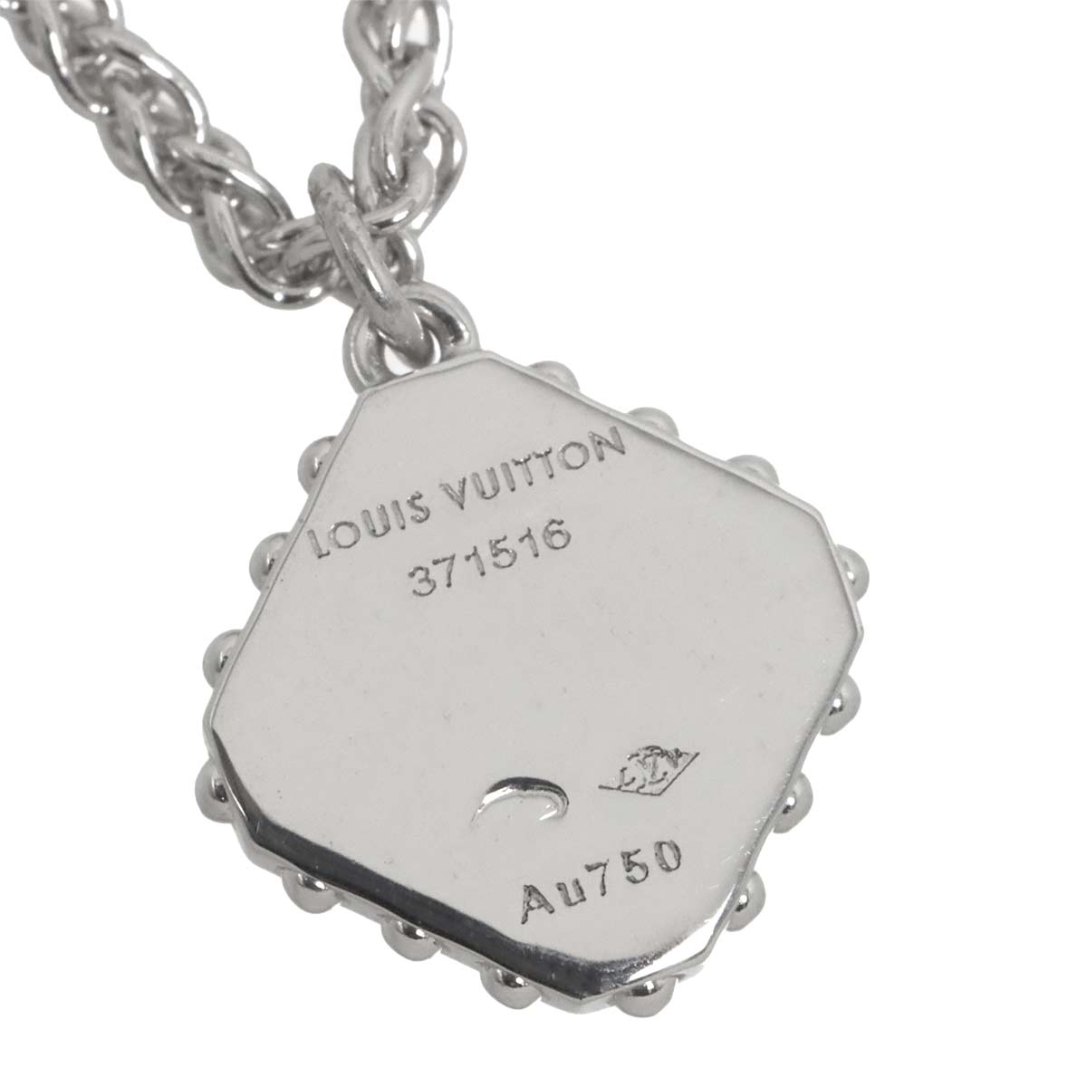 Pendentif Diamond Necklace 18K WG 750