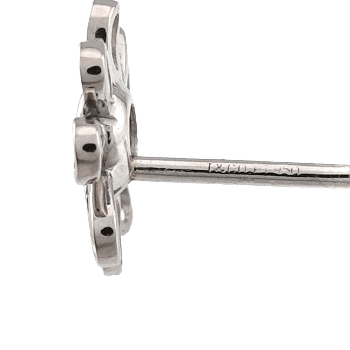 Daisy Diamond Earring Pierced Pt One Piece only