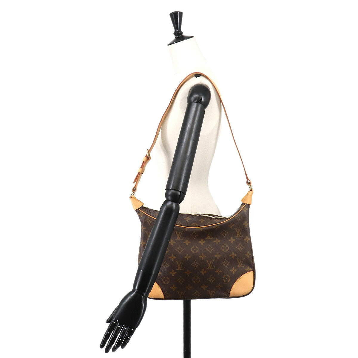 Monogram Boulogne Shoulder Bag Brown M51265 Purse