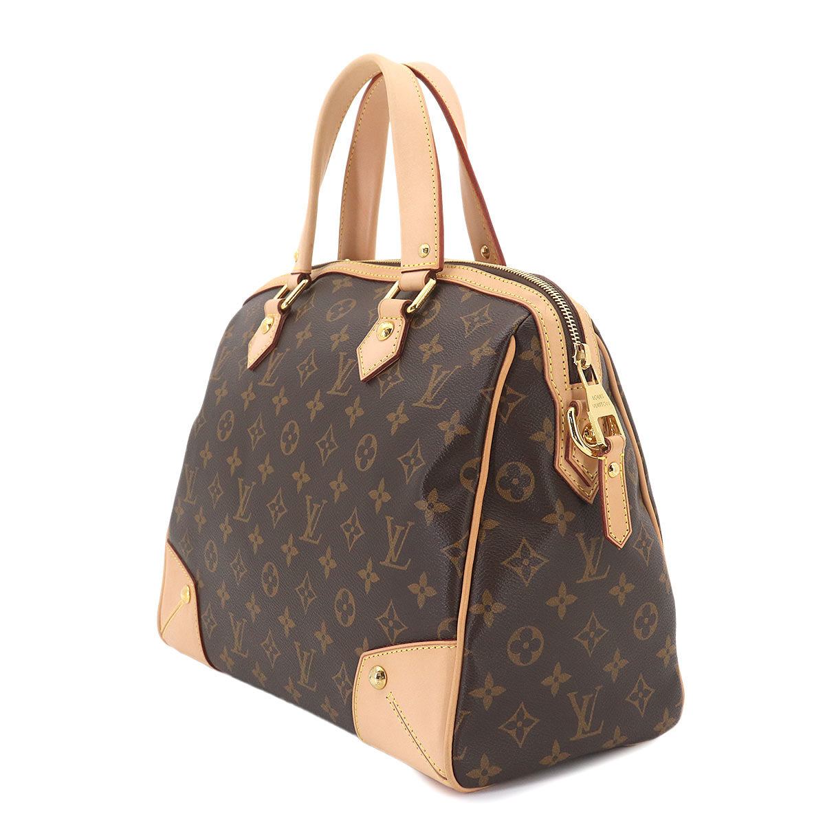 Monogram Retiro PM Hand Shoulder Bag Brown M40325 Purse