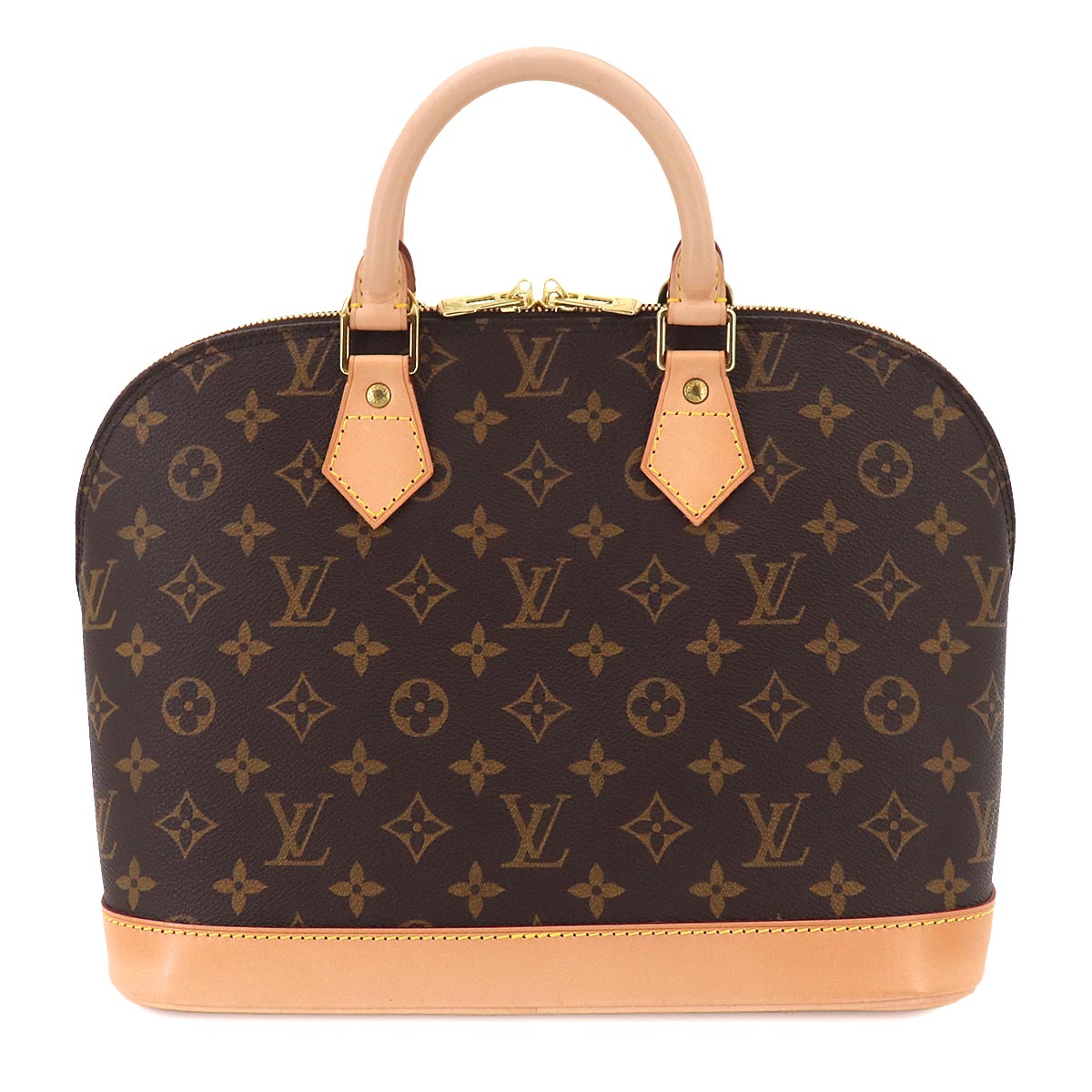 Monogram Alma Hand Bag Brown M51130 Purse