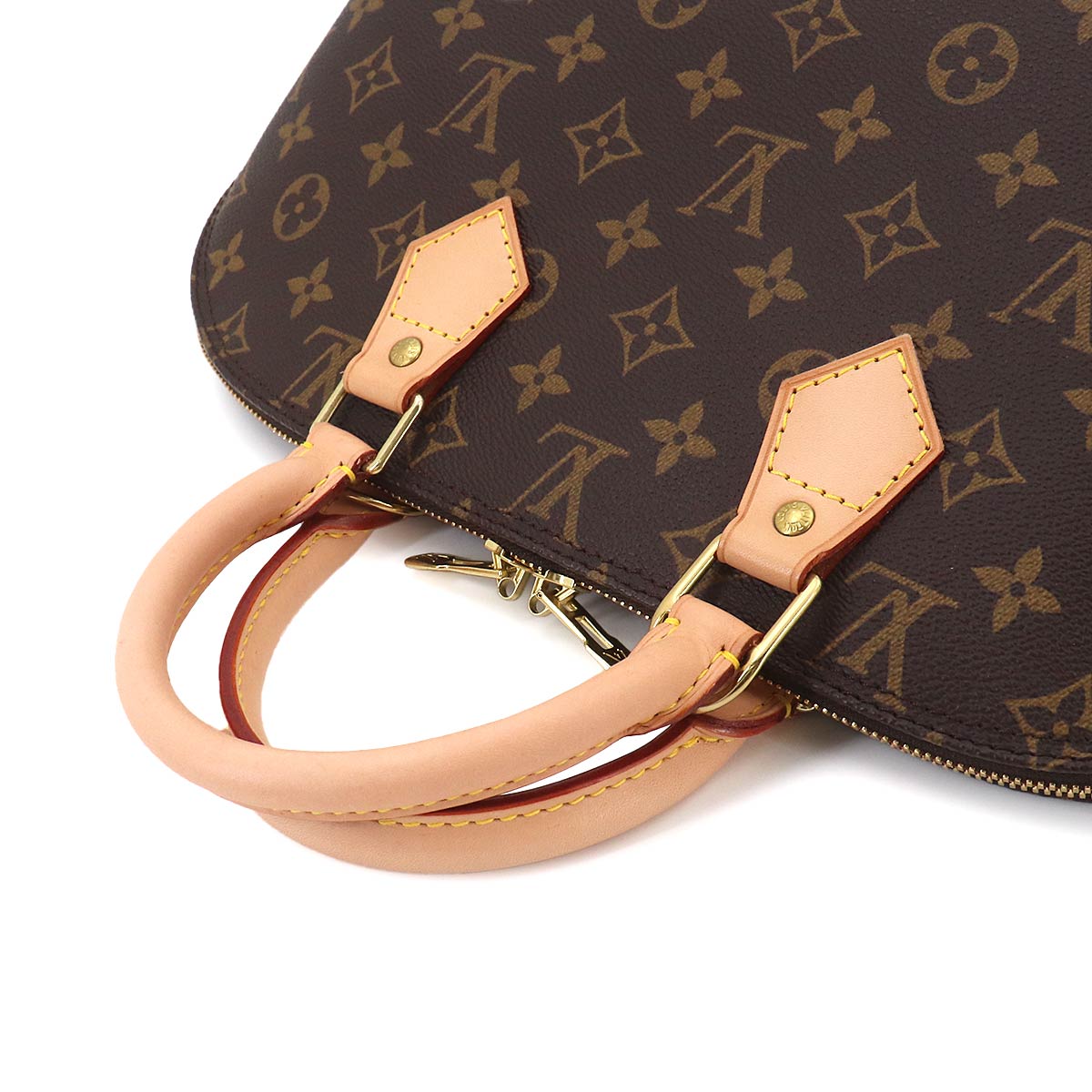 Monogram Alma Hand Bag Brown M51130 Purse