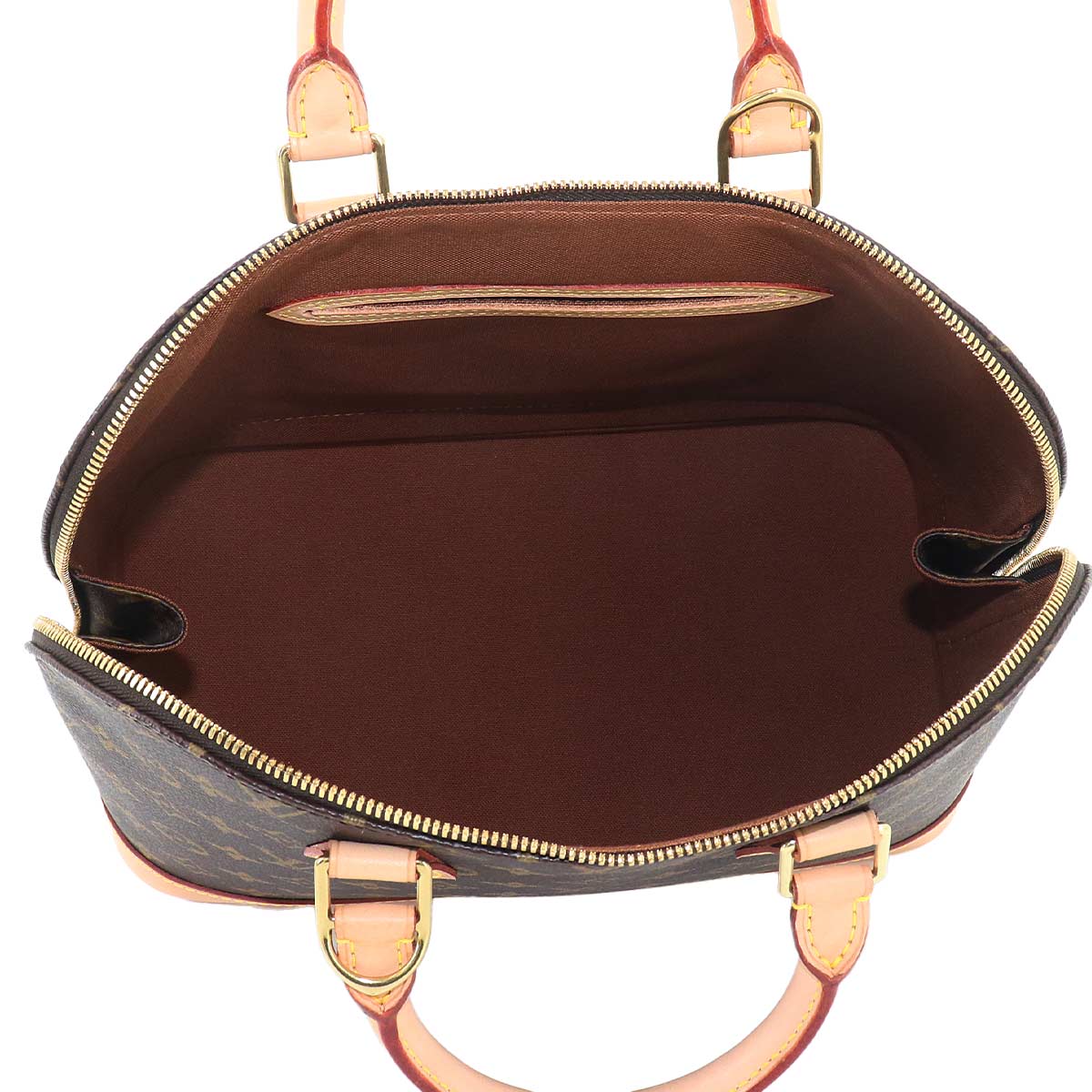 Monogram Alma Hand Bag Brown M51130 Purse