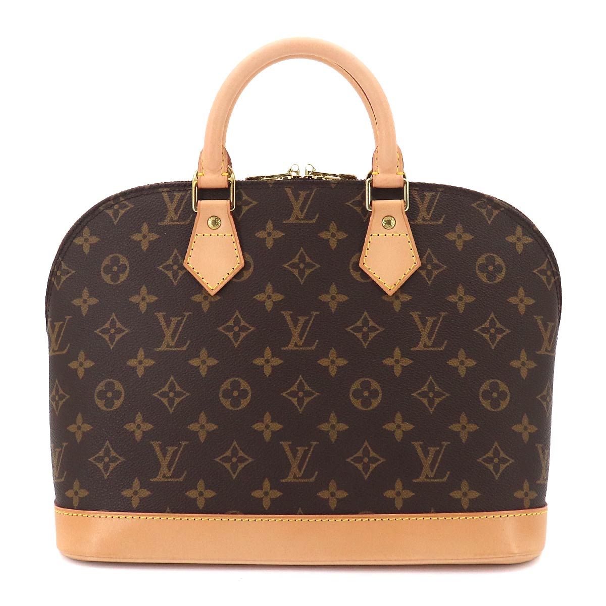 Monogram Alma Hand Bag Brown M51130 Purse