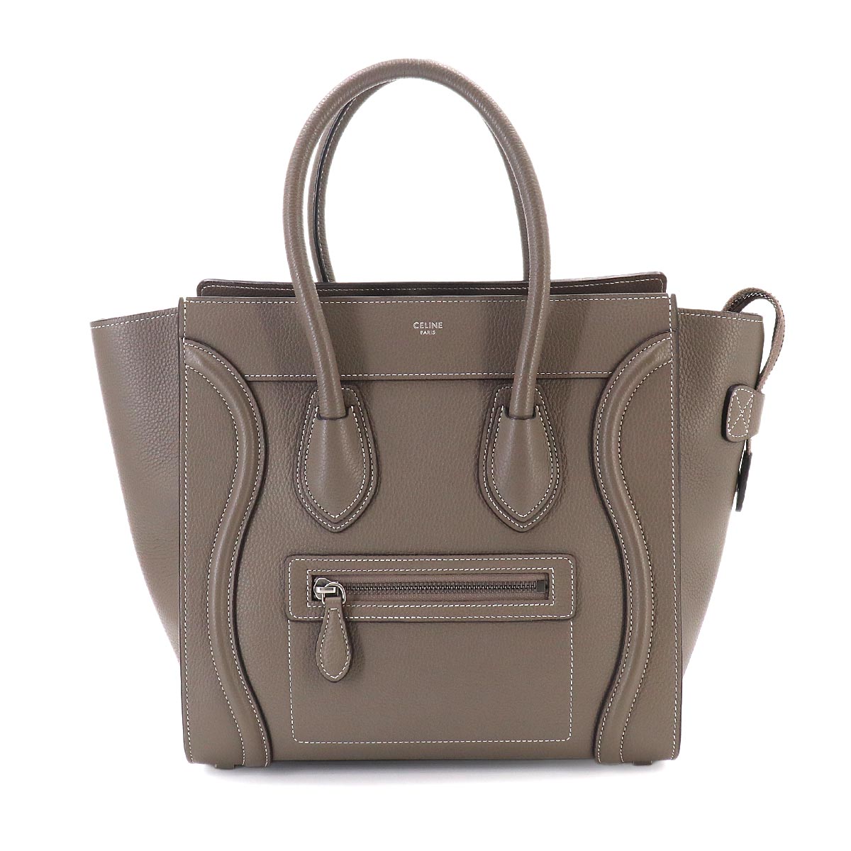 Luggage Micro Shopper Hand Bag Leather Souris 189793 Purse