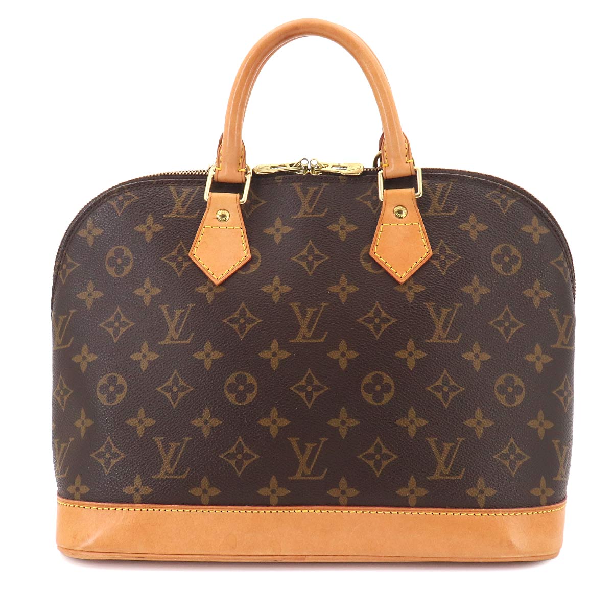 Monogram Alma Hand Bag Brown M51130 Purse