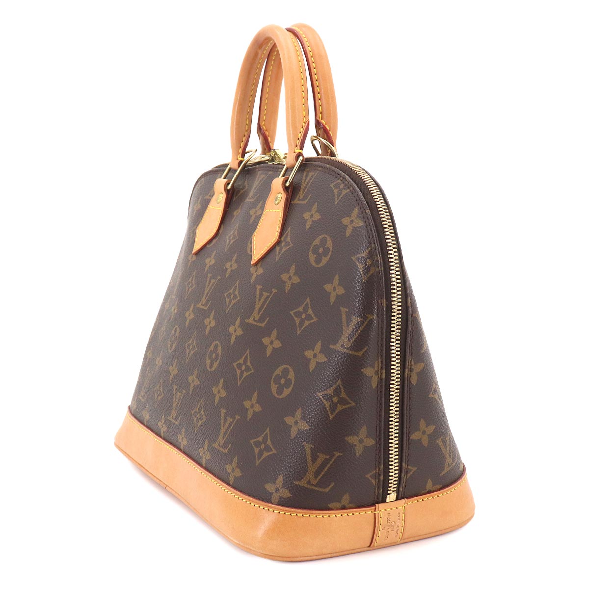 Monogram Alma Hand Bag Brown M51130 Purse
