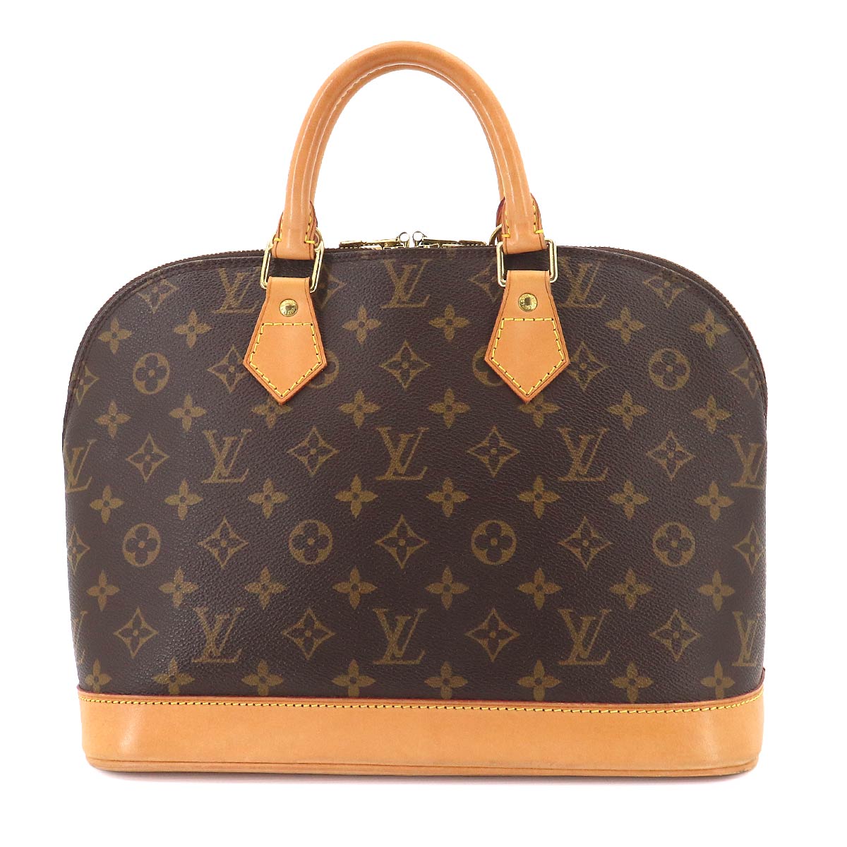 Monogram Alma Hand Bag Brown M51130 Purse