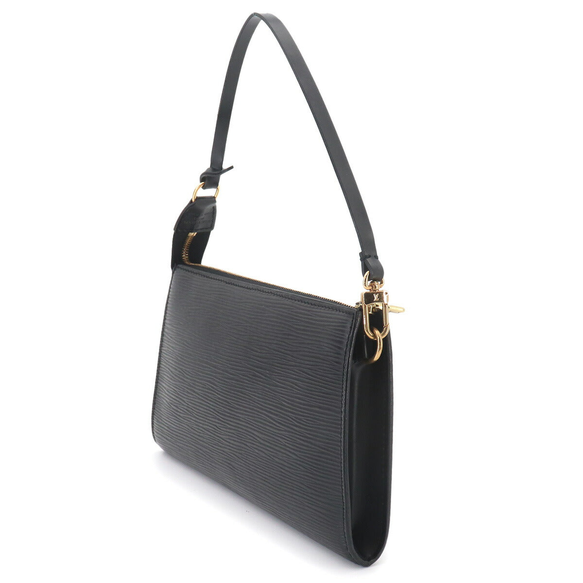 Epi Pochette Accessoires Hand Bag Black M52942