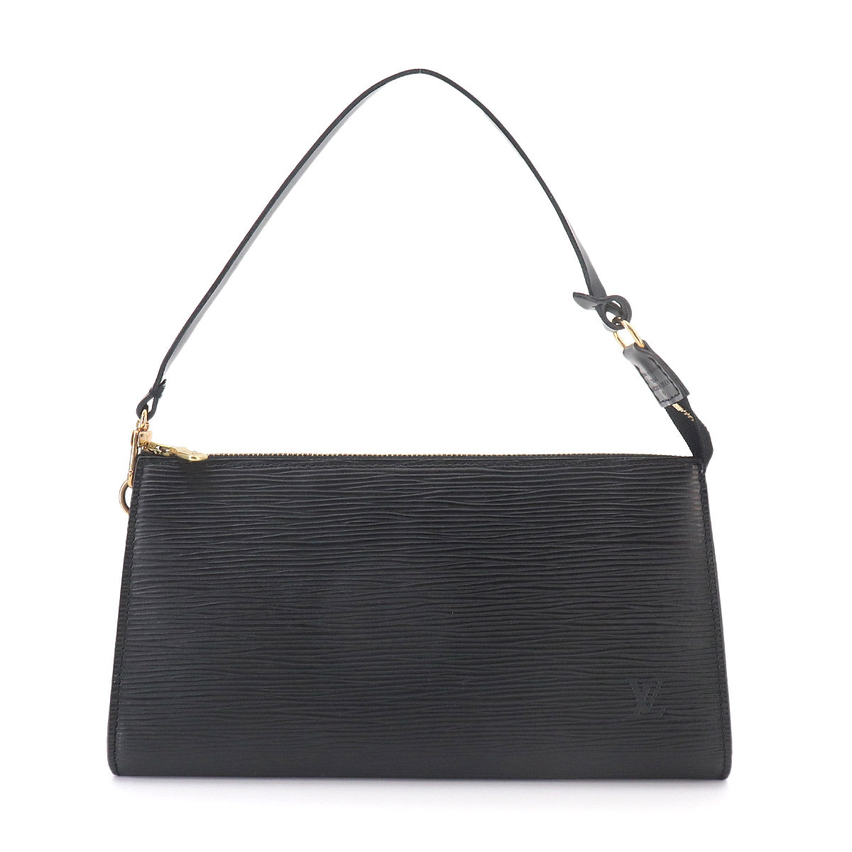 Epi Pochette Accessoires Hand Bag Black M52942
