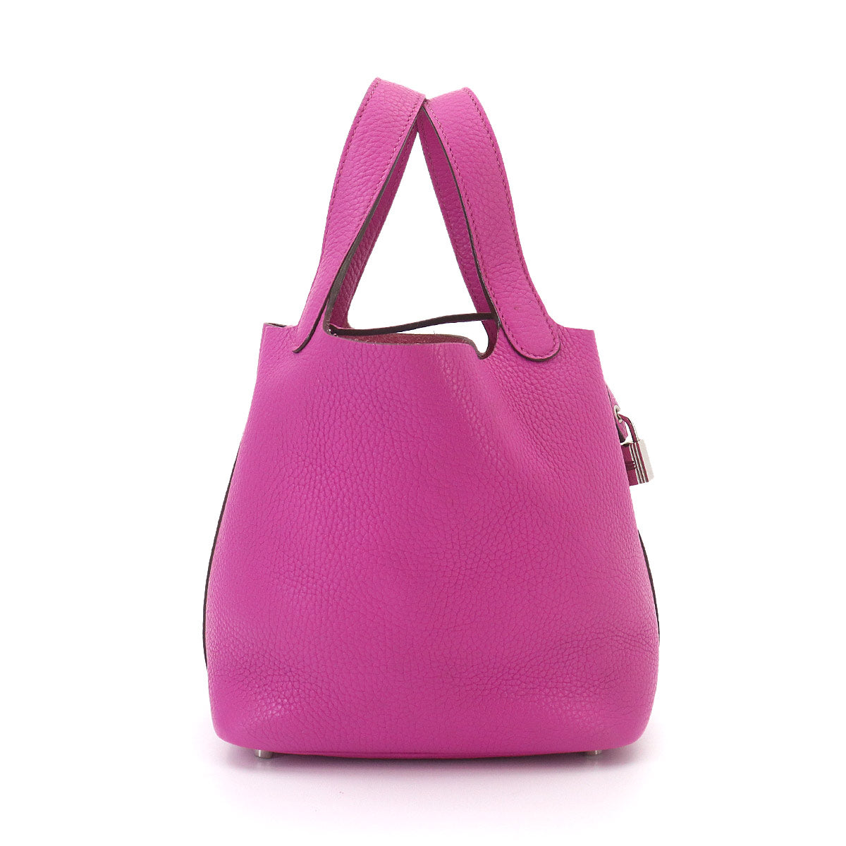 Picotin Lock PM Hand Bag Taurillon Clemence Magnolia