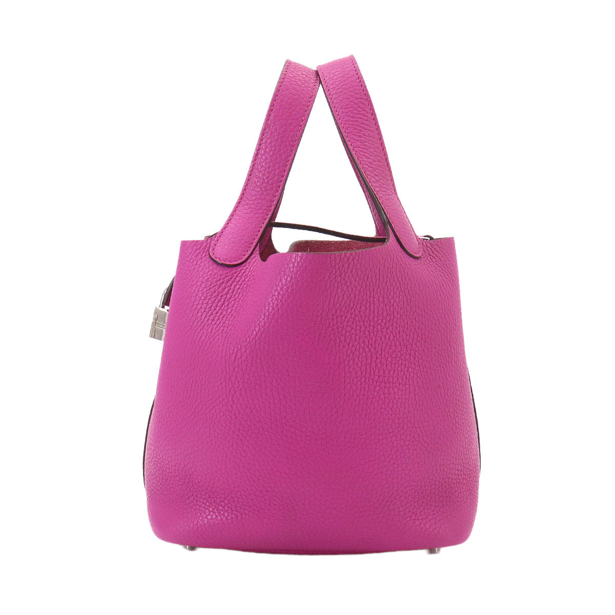 Picotin Lock PM Hand Bag Taurillon Clemence Magnolia