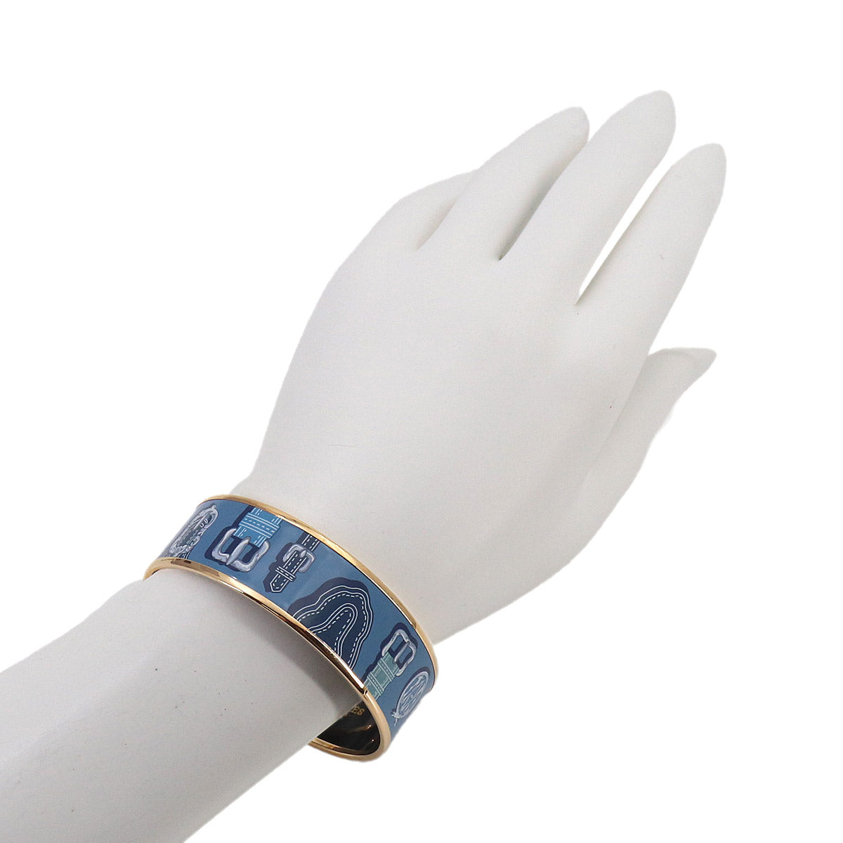 Email GM Bracelet Bangle Blue Multicolor Gold Accessory