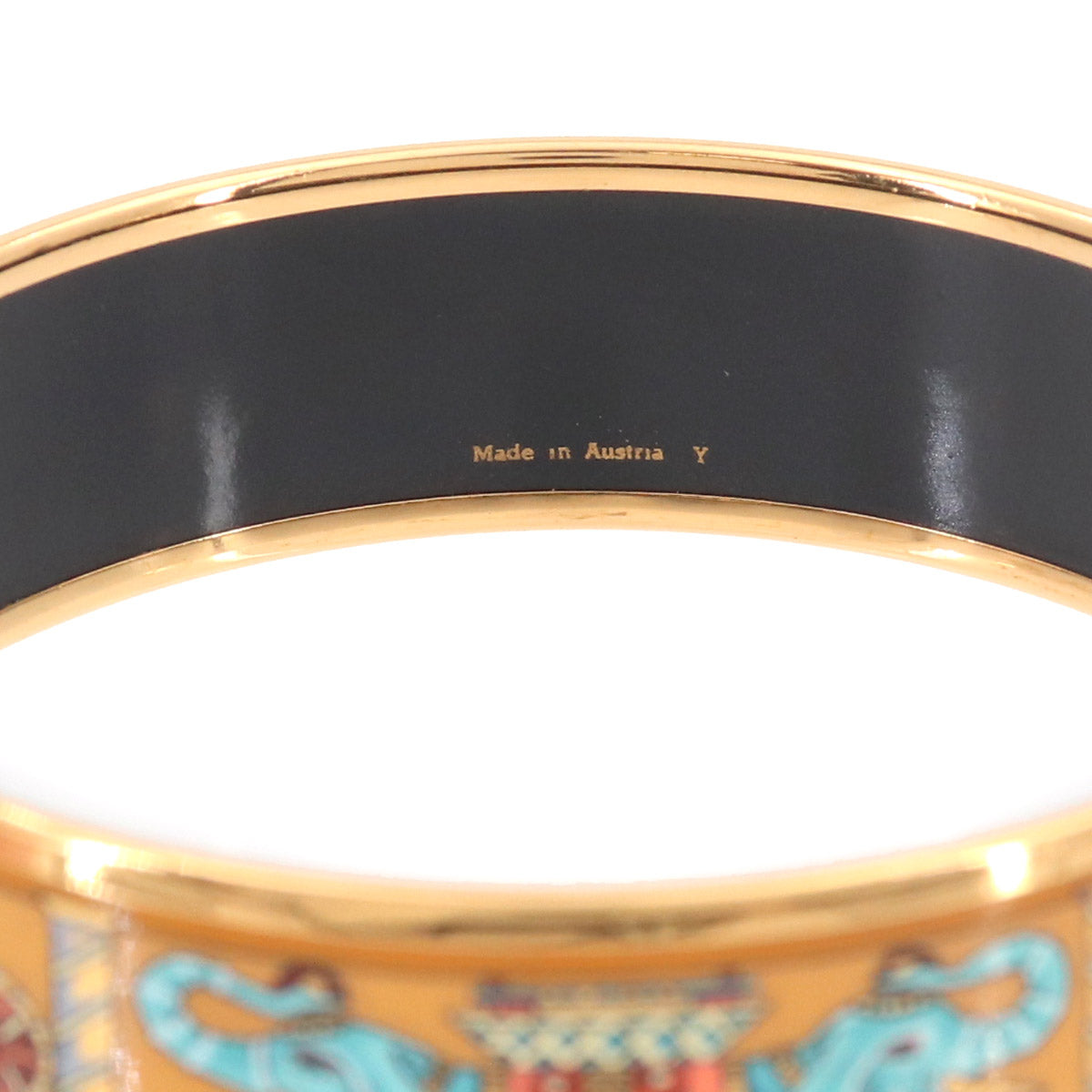 Email GM Bracelet Bangle Multicolor Gold Elephant Accessory