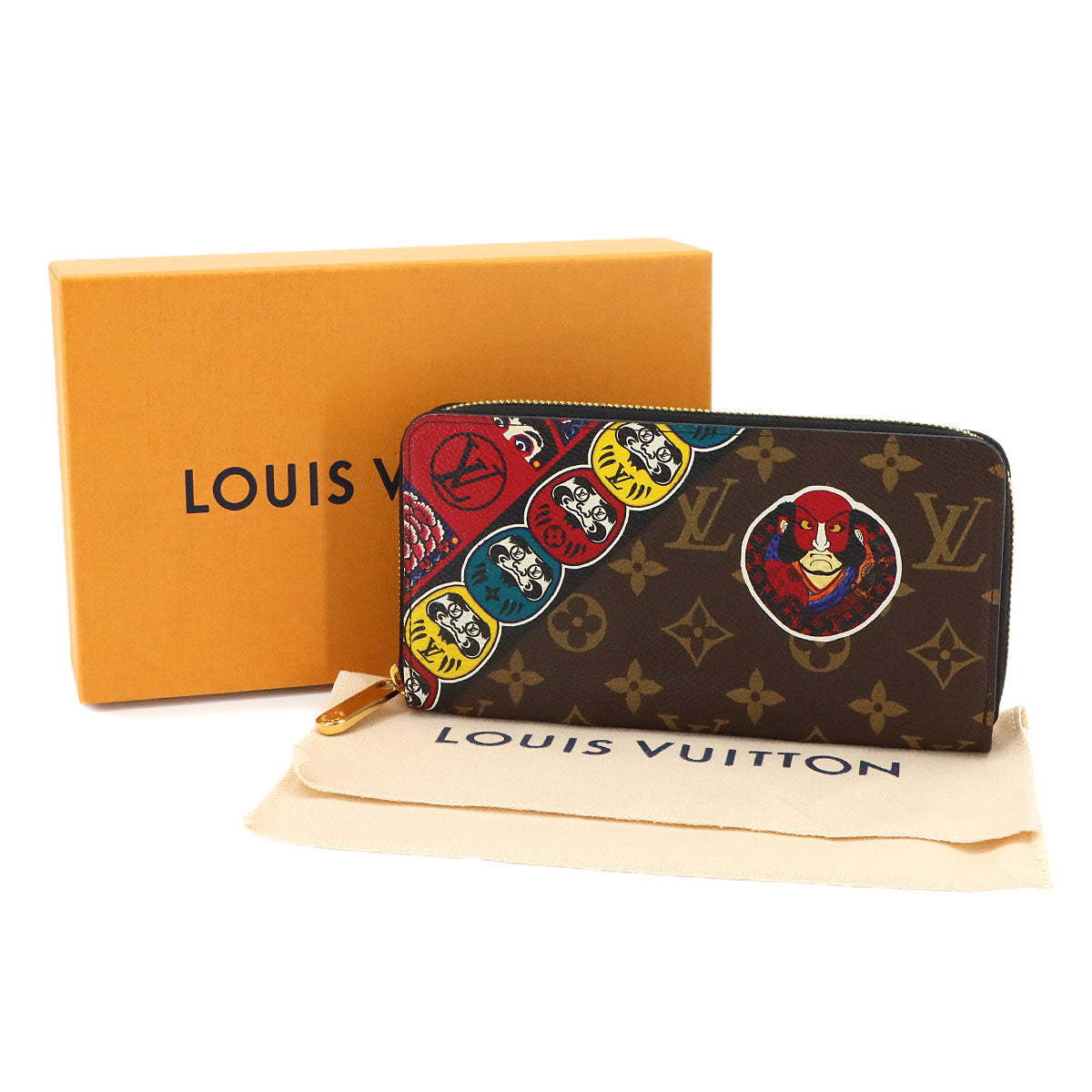 Monogram Zippy Wallet Long kabuki Daruma M67249
