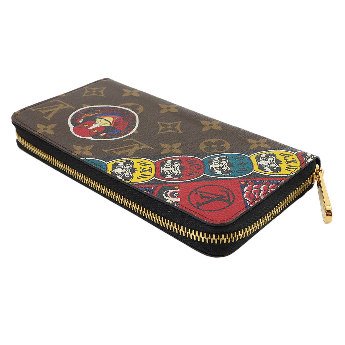 Monogram Zippy Wallet Long kabuki Daruma M67249