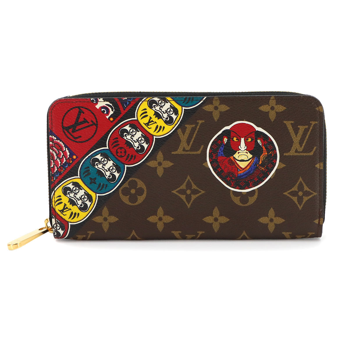 Monogram Zippy Wallet Long kabuki Daruma M67249