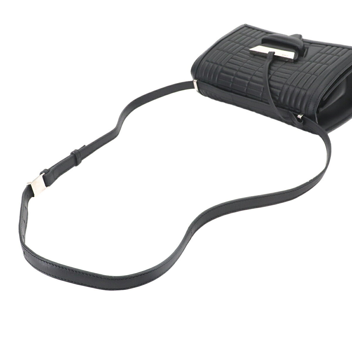 Barcelona Shoulder Bag Leather Black Purse