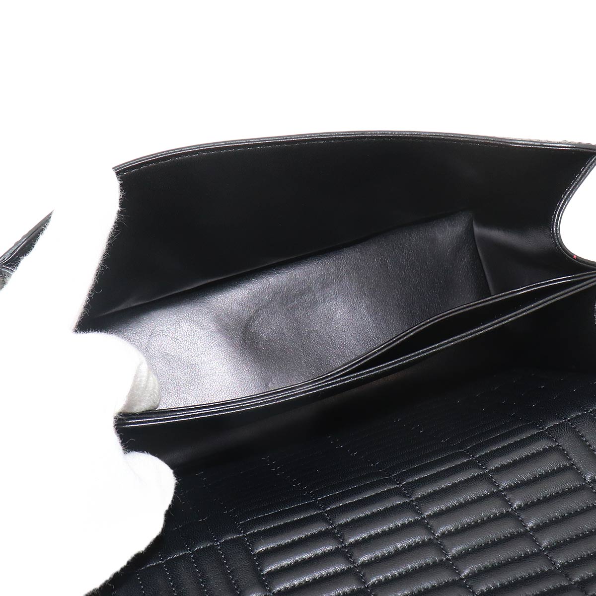 Barcelona Shoulder Bag Leather Black Purse
