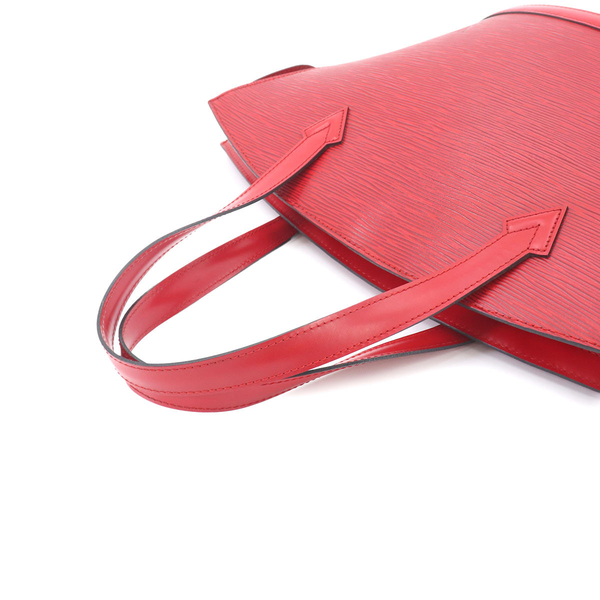 Epi Sunjack Tote Bag Leather Castilian Red M52277 Purse
