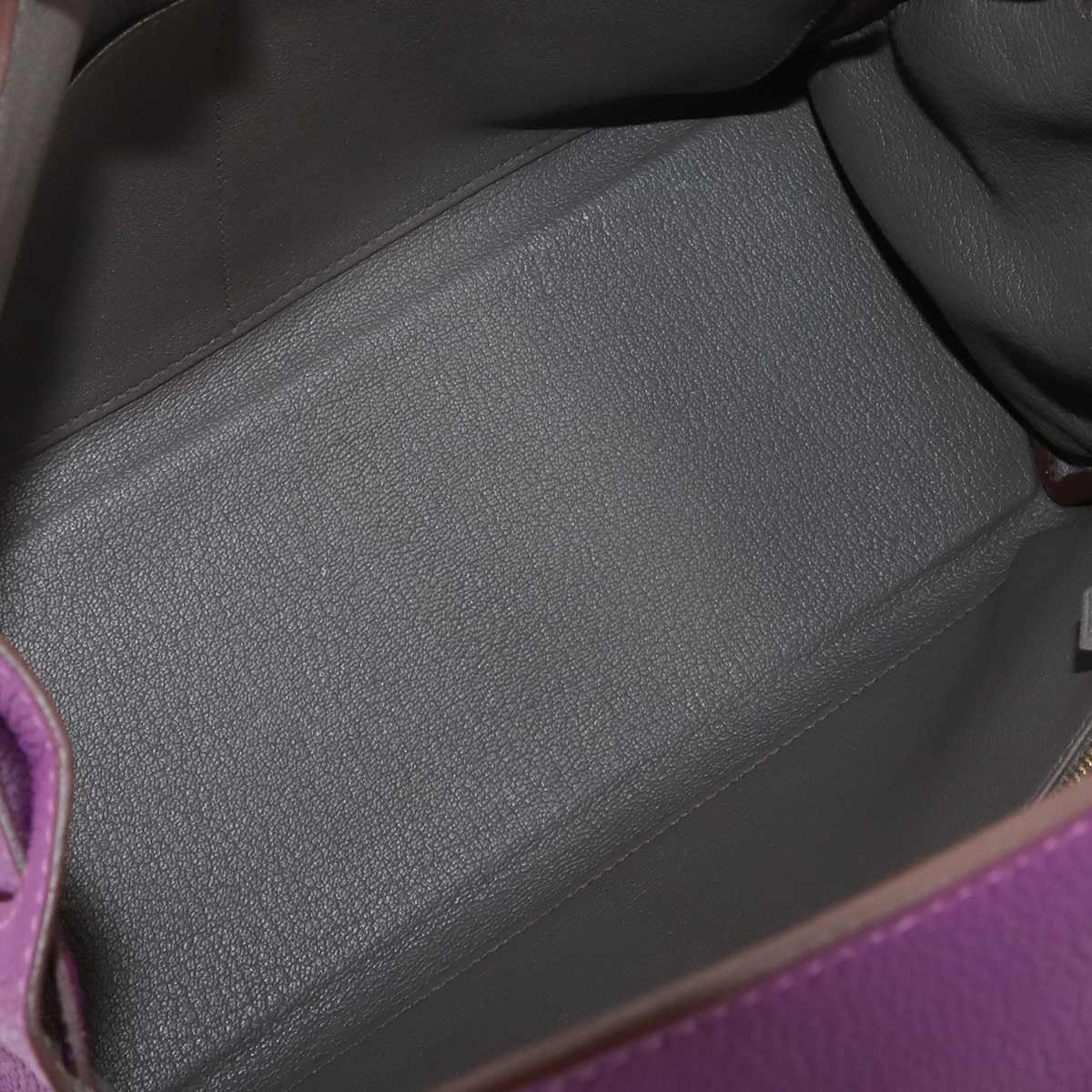 Kelly 28 Personal SPO Togo Anemone Etain Hand Shoulder Bag