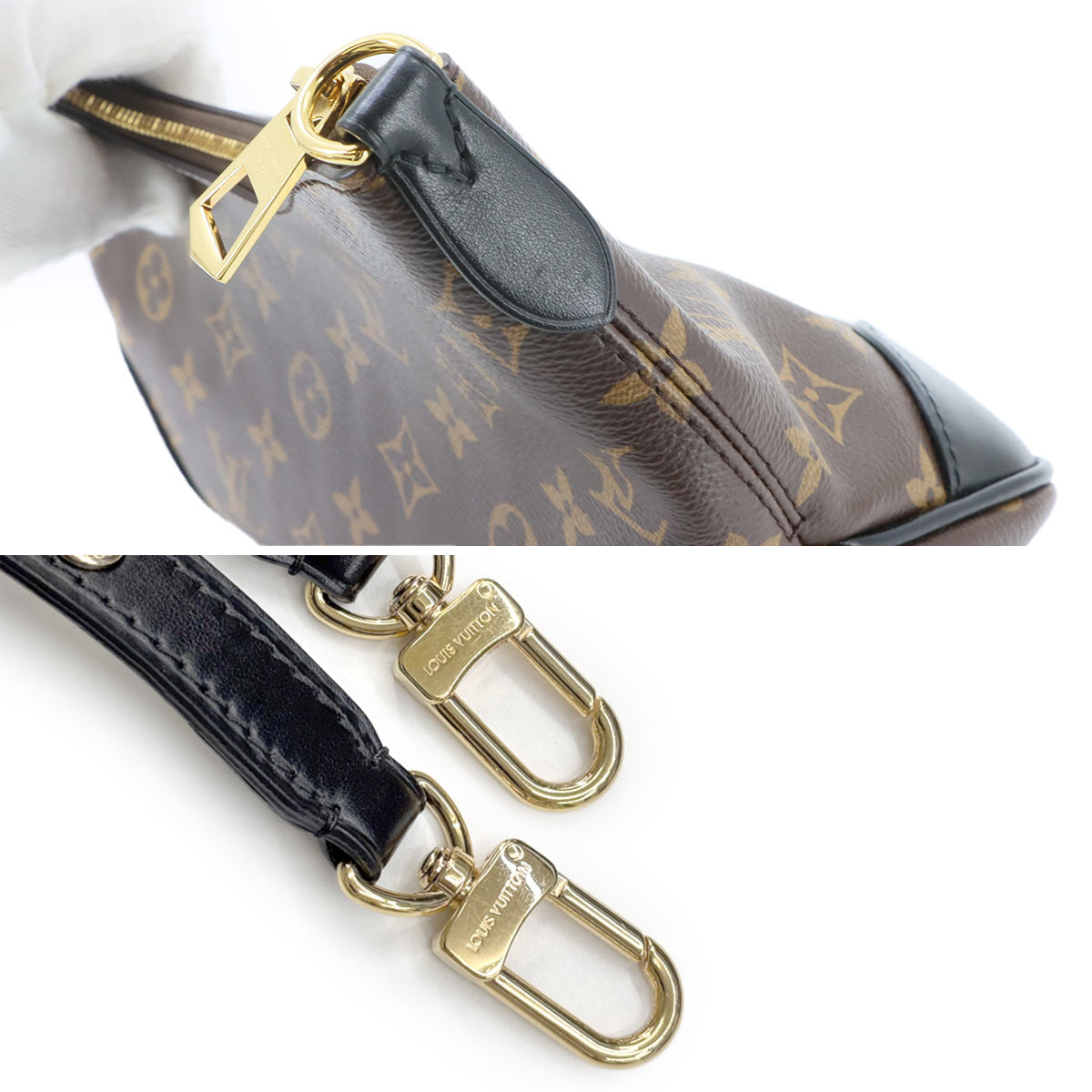 Monogram Boulogne PM 2way Shoulder Bag Black M45832