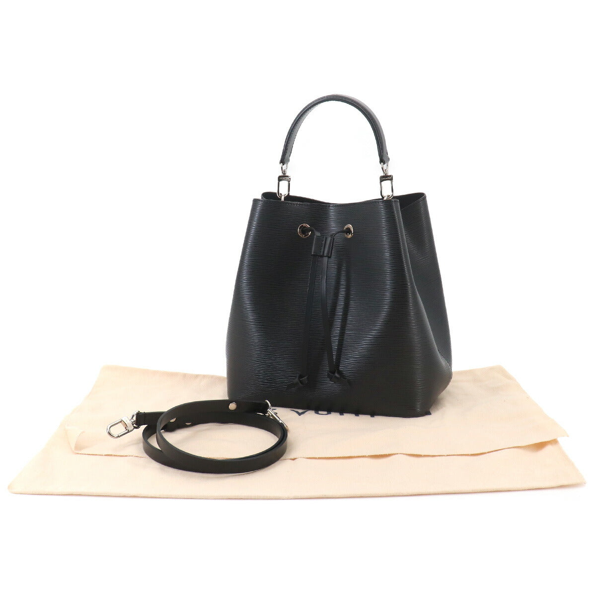 Epi Neonoe 2way Hand Shoulder Bag Noir M54366 Purse