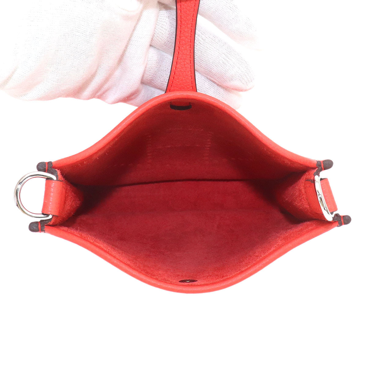 Evelyne Amazone TPM Shoulder Bag Taurillon Maurice Capucine