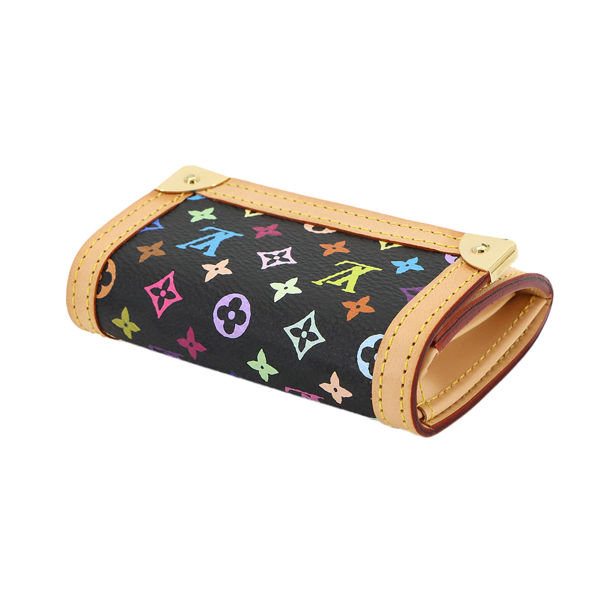 Monogram Multi Color Porte Monnaie Plat Coin Purse M92656