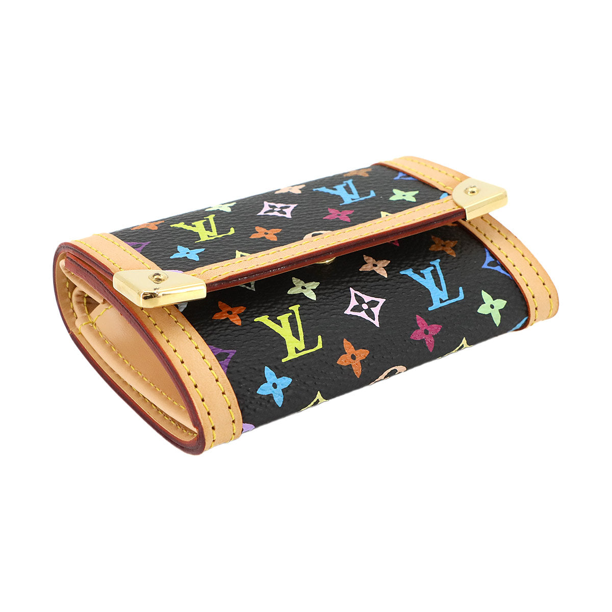 Monogram Multi Color Porte Monnaie Plat Coin Purse M92656