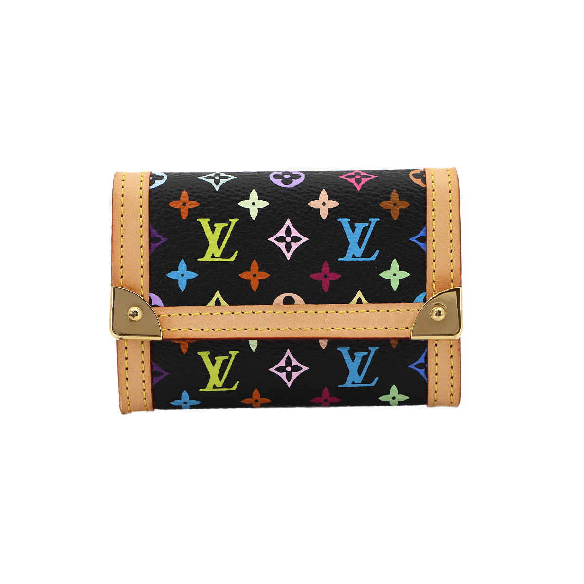 Monogram Multi Color Porte Monnaie Plat Coin Purse M92656