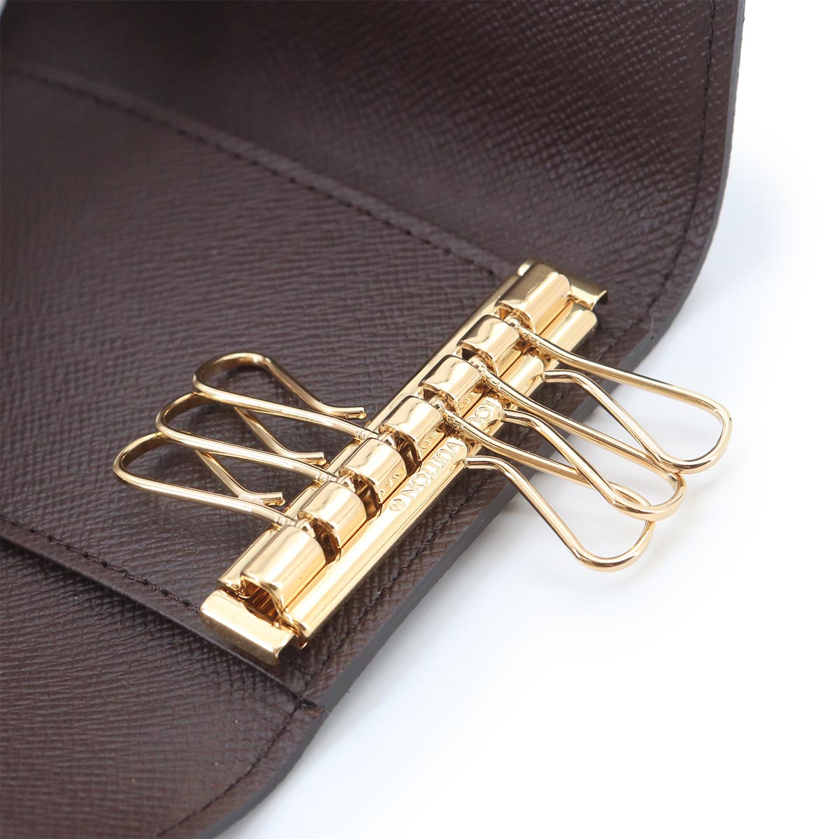 Damier 6 Key Holder Ebene Brown N62630
