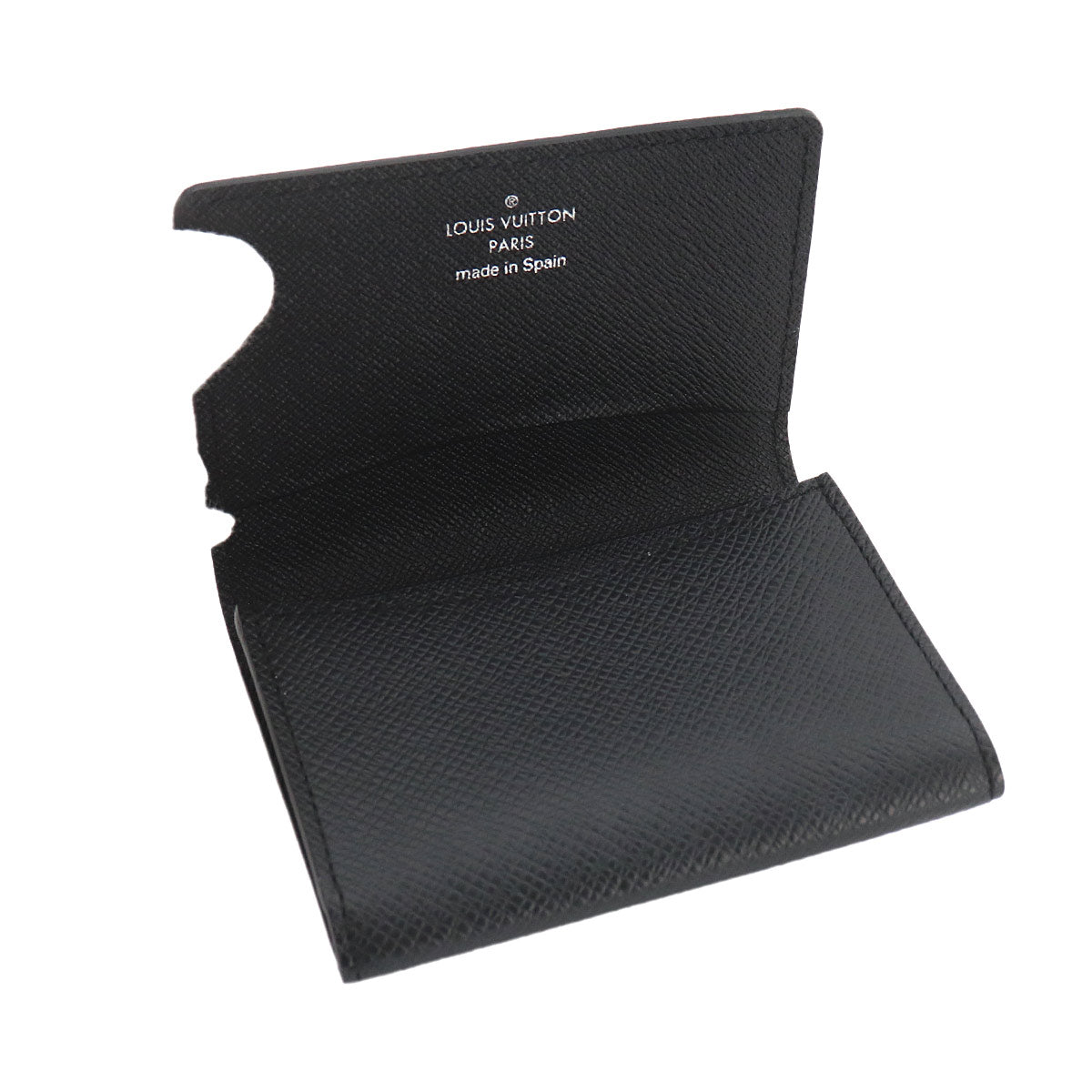 Taiga Enveloppe Carte De Visite Card case Ardoise M30922