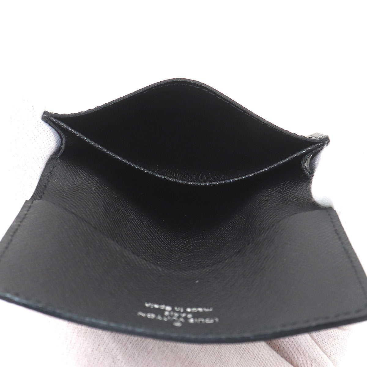 Taiga Enveloppe Carte De Visite Card case Ardoise M30922