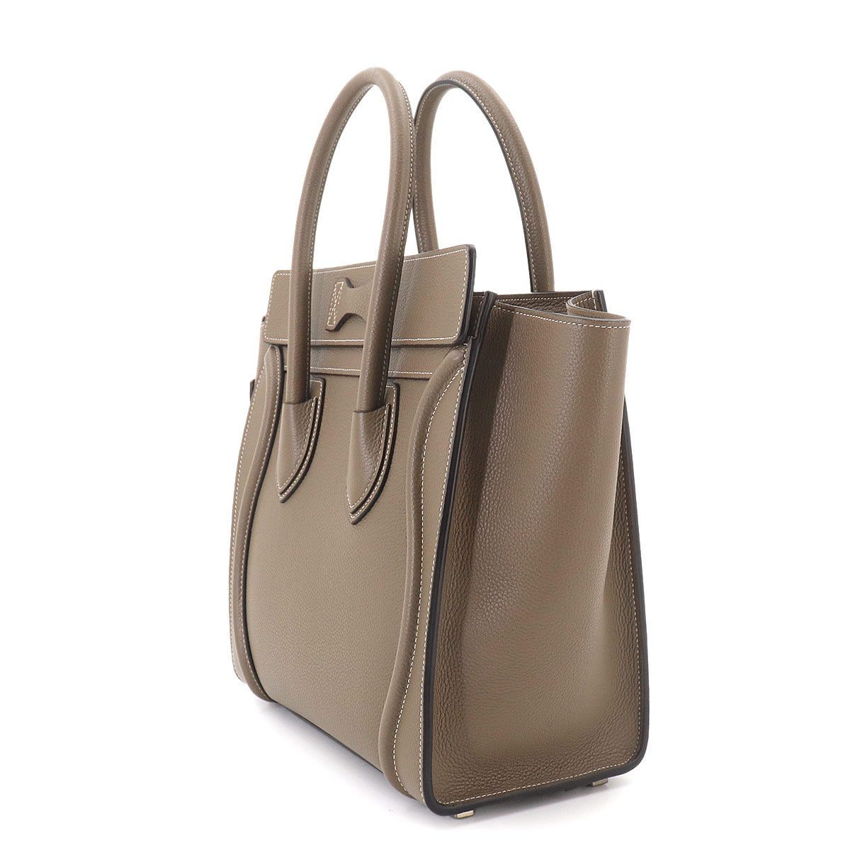 Luggage Micro Shopper Hand Bag Leather Souris 189793 Purse