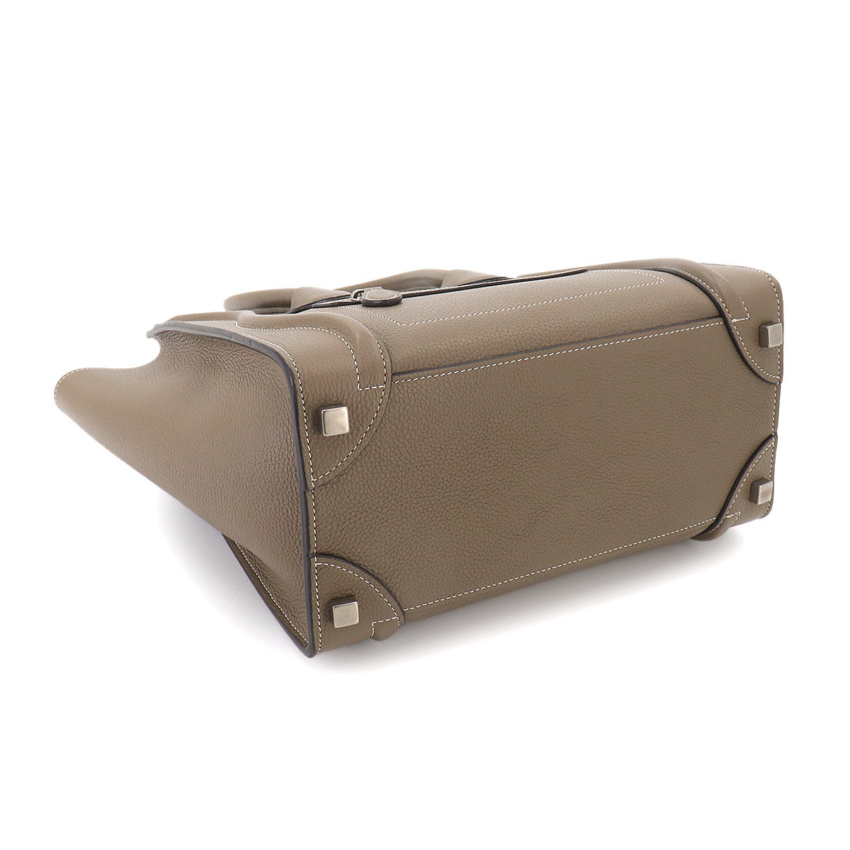 Luggage Micro Shopper Hand Bag Leather Souris 189793 Purse