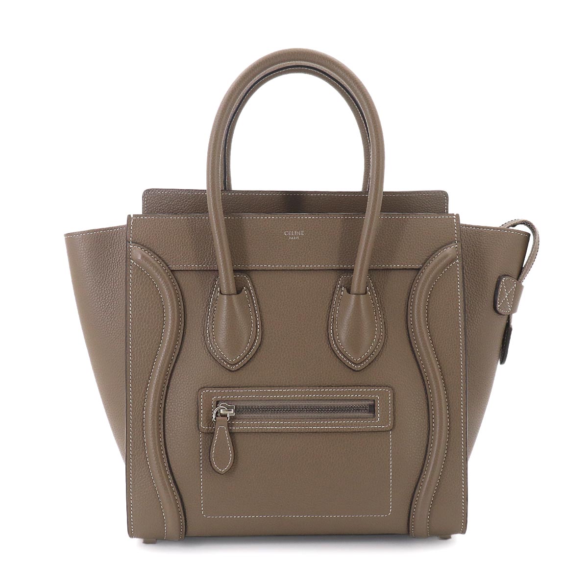 Luggage Micro Shopper Hand Bag Leather Souris 189793 Purse
