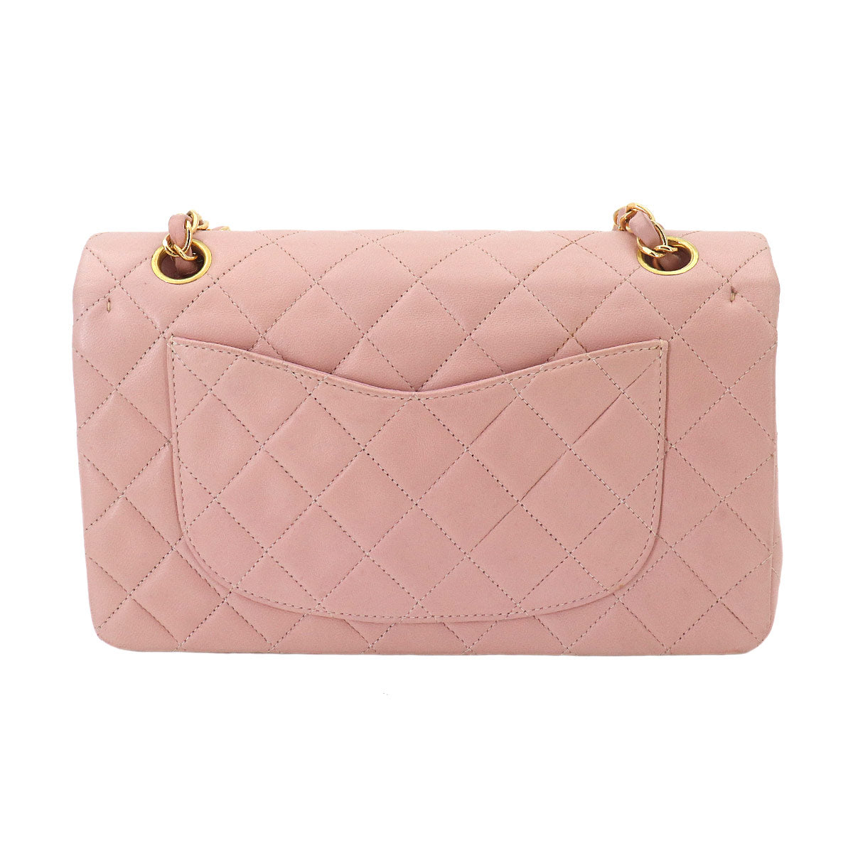 Matelasse 23 Chain Shoulder Bag Leather Pink A01113