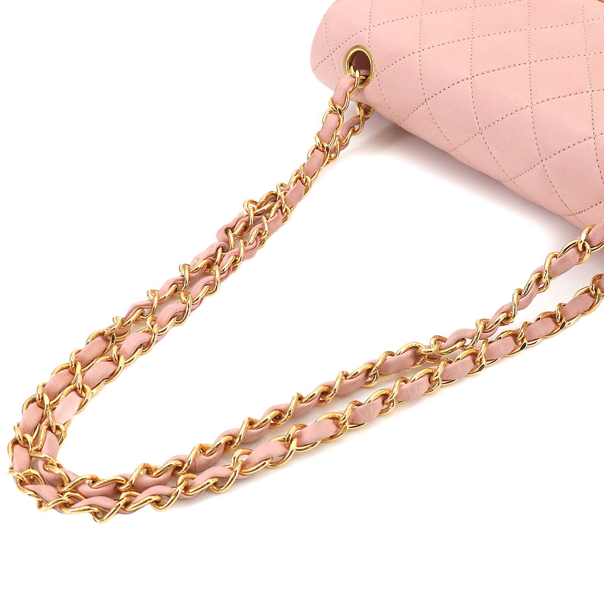 Matelasse 23 Chain Shoulder Bag Leather Pink A01113