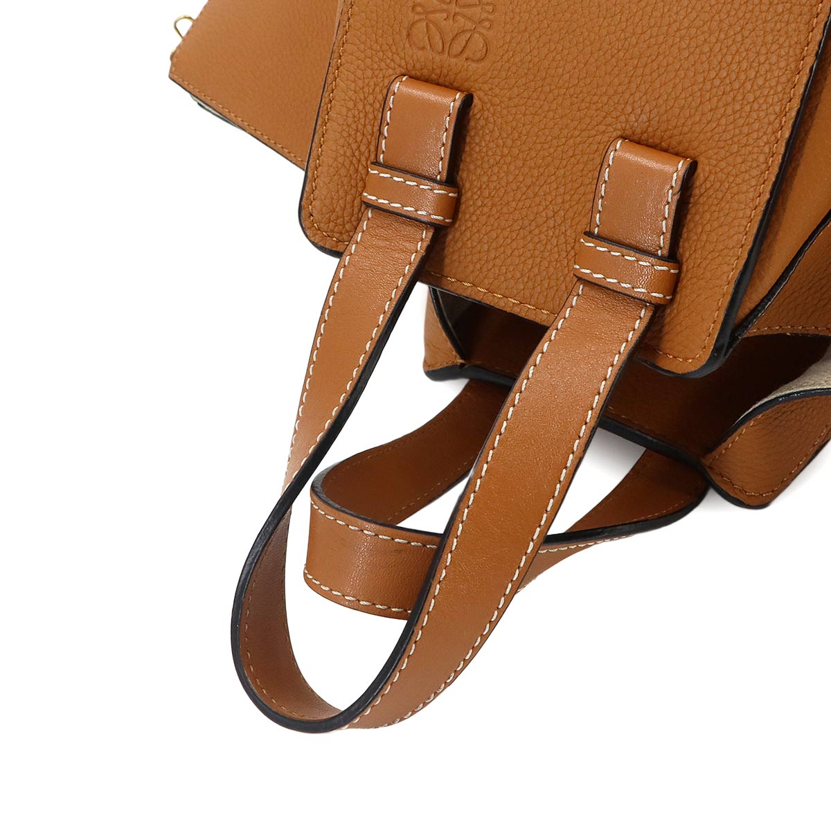 Hammock Small Hand Shoulder Bag Leather Brown Purse