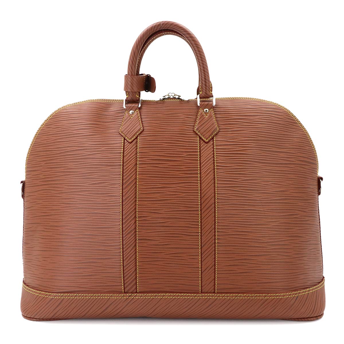 Epi XL Alma Travel GM Hand Shoulder Bag Cognac M23102