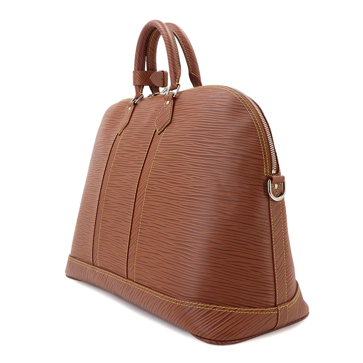 Epi XL Alma Travel GM Hand Shoulder Bag Cognac M23102