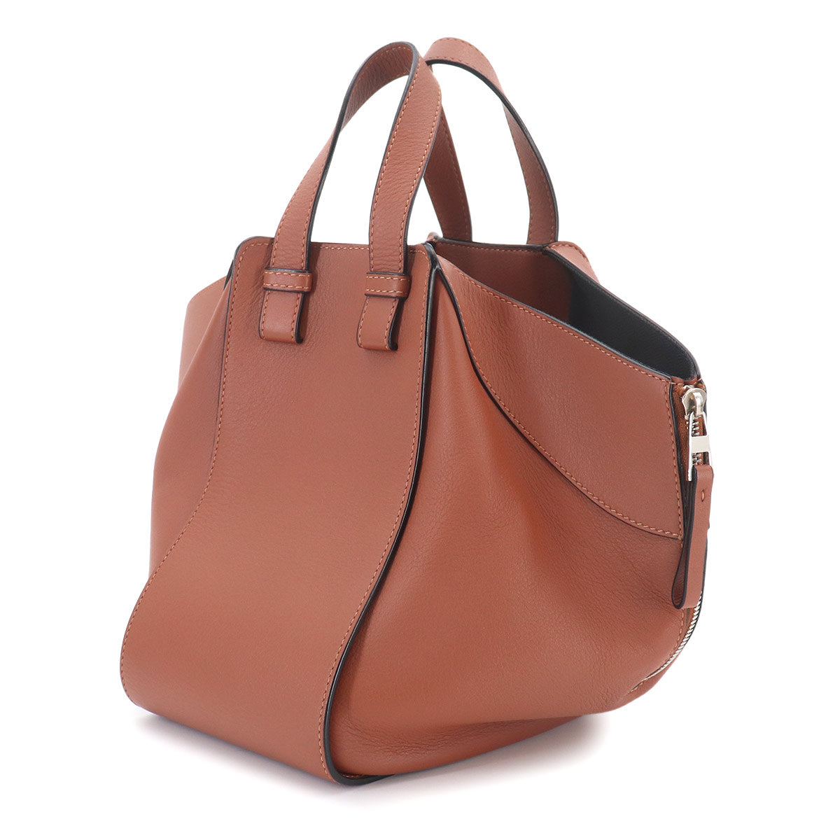 Hammock Small Hand Shoulder Bag Leather Brown Purse