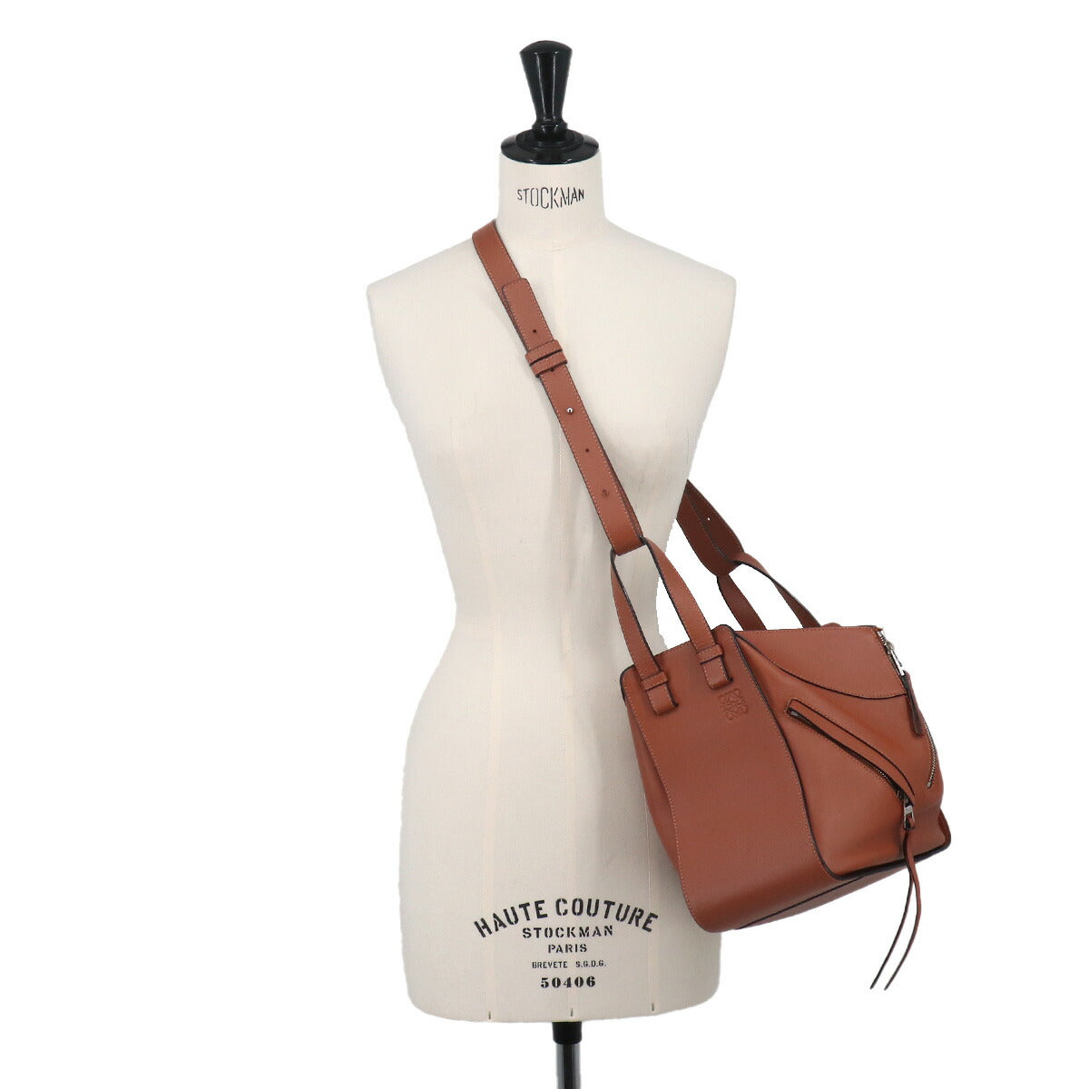 Hammock Small Hand Shoulder Bag Leather Brown Purse
