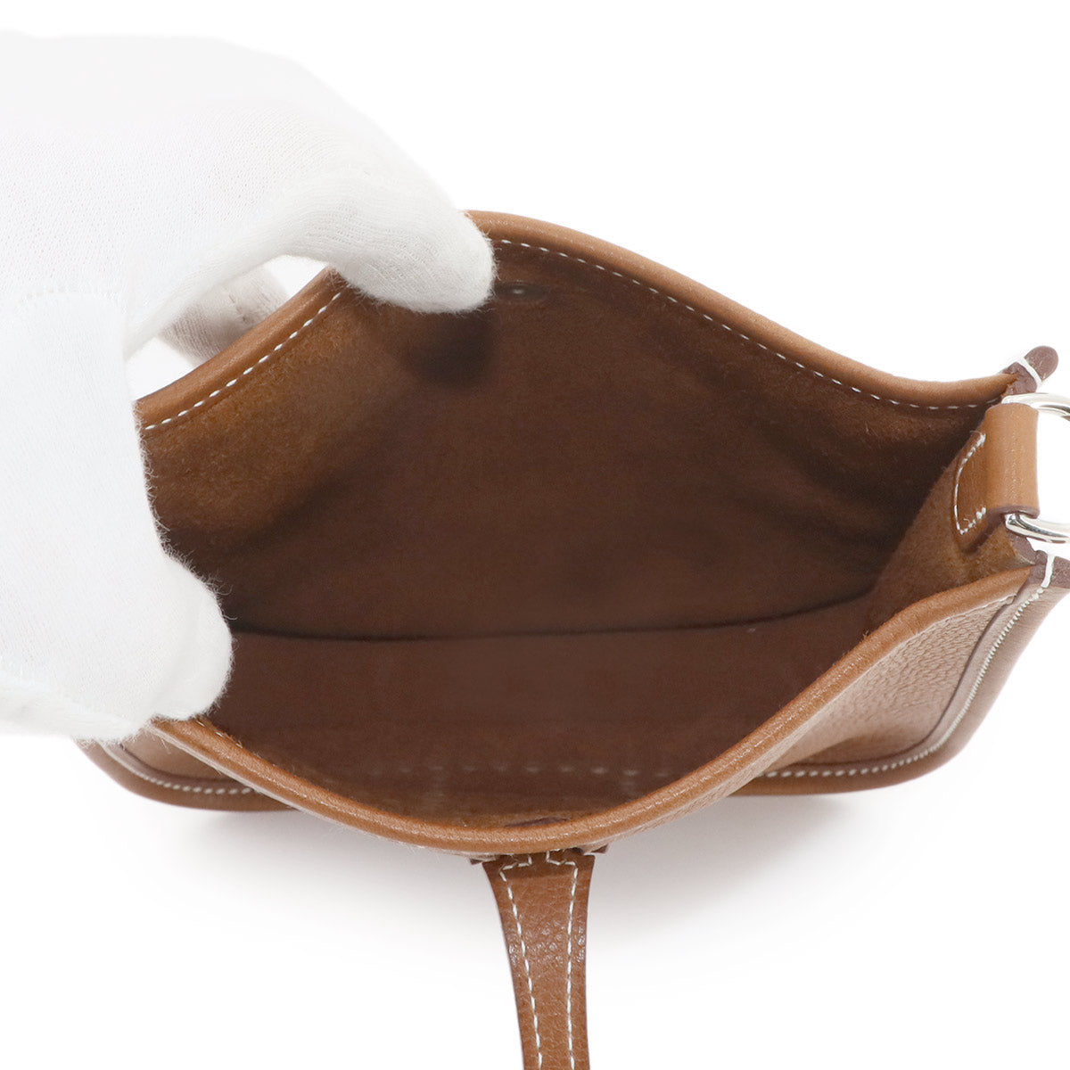 Evelyne Amazone TPM Shoulder Bag Barenia Faubourg Fauve